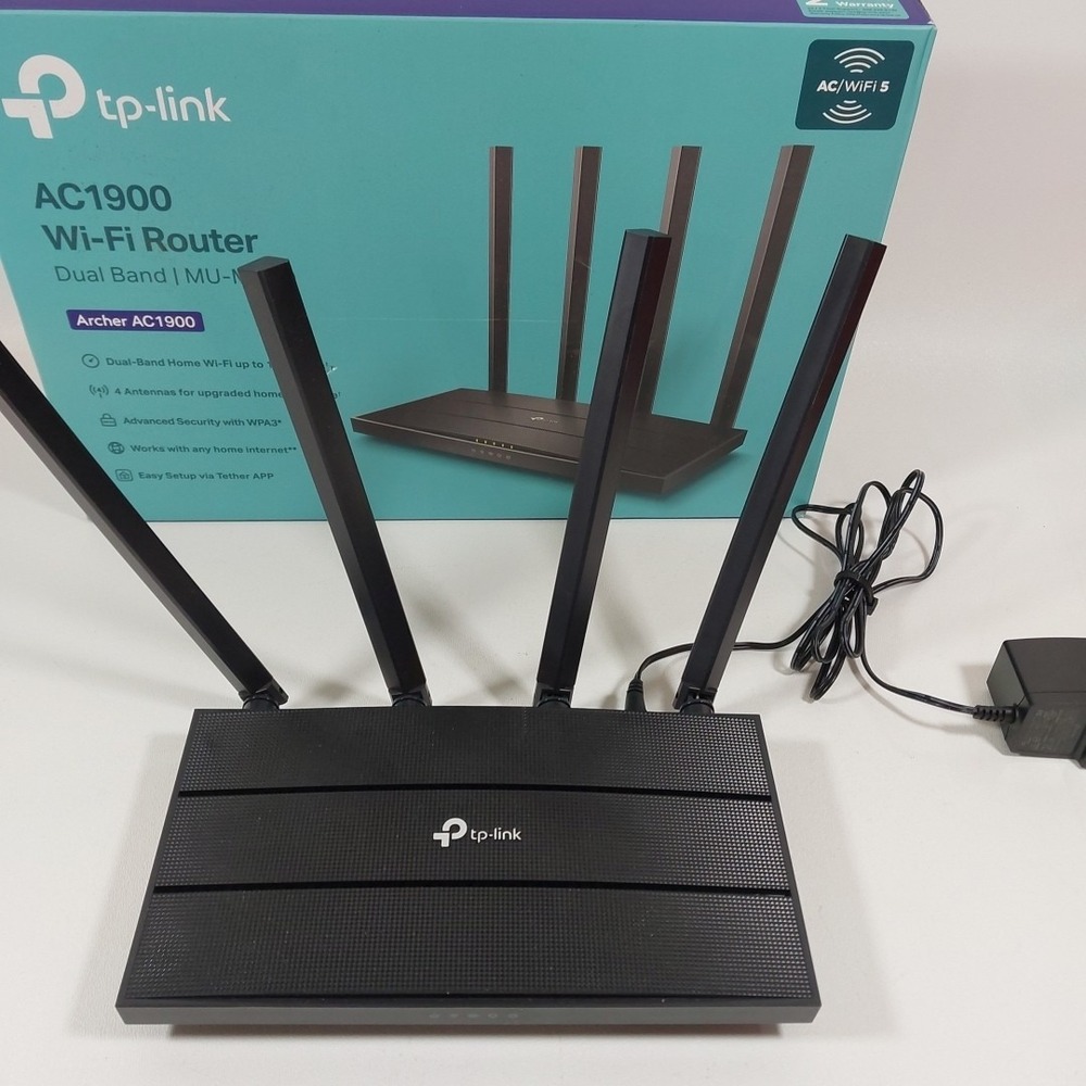 TP-Link AC1900 Smart WiFi Router MU-MIMO‎ Wireless Router Dual Band 4 antennas